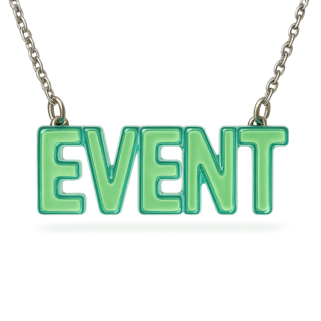 Customizable EVENT Necklace