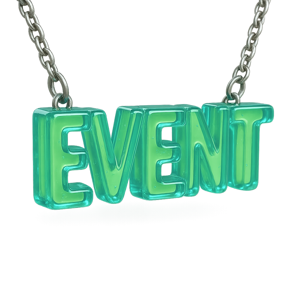 Customizable EVENT Necklace