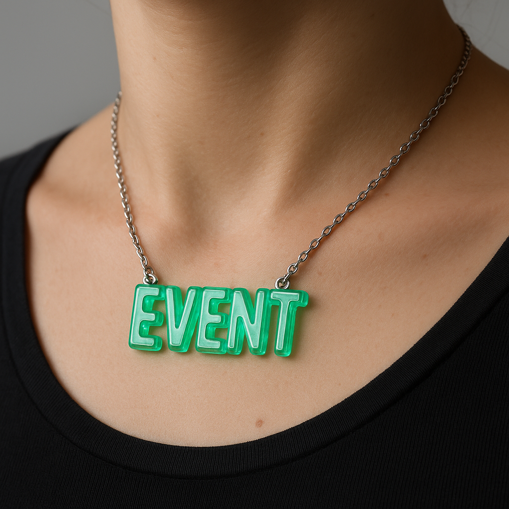 Customizable EVENT Necklace