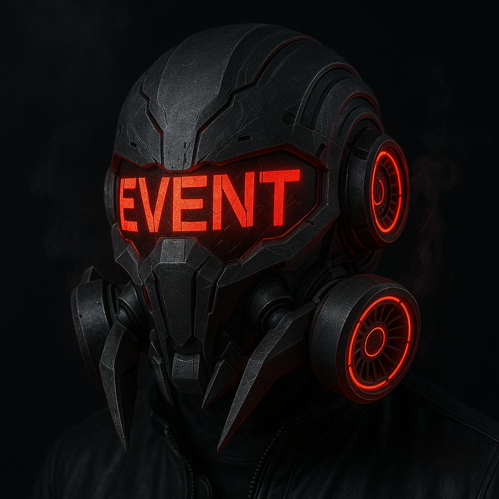 Customizable EVENT Rave Party Helmet